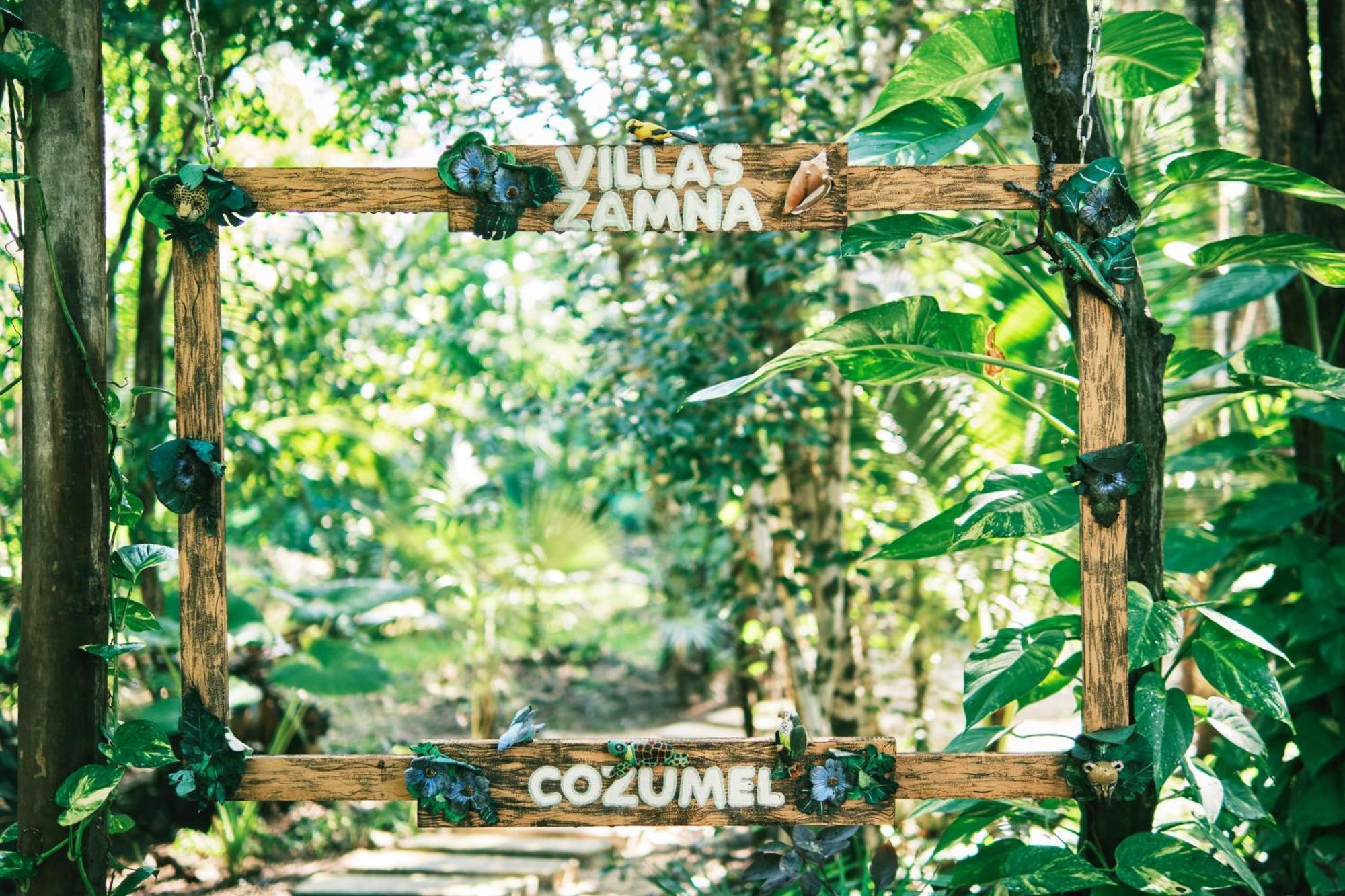 Villas Zamna - Jungle Villas كوزوميل المظهر الخارجي الصورة